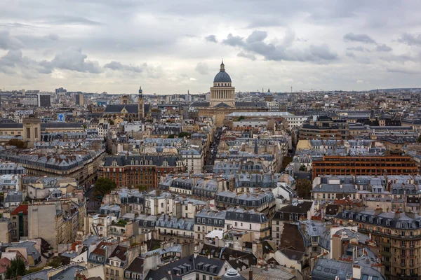 Flygfoto över staden Paris — Stockfoto