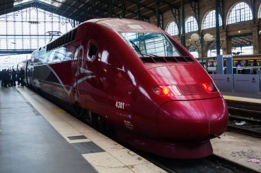 Thalys tren istasyonu Gare du Nord Paris