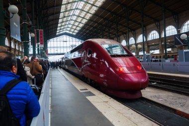 Thalys tren istasyonu Gare du Nord Paris