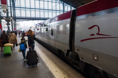 Thalys tren istasyonu Gare du Nord Paris