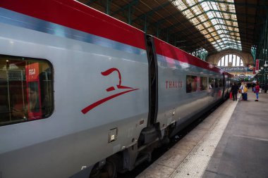 Thalys tren istasyonu Gare du Nord Paris