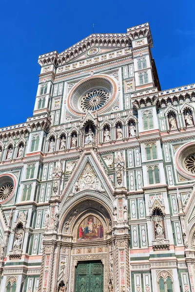 Fachada oeste da Catedral de Florença — Fotografia de Stock