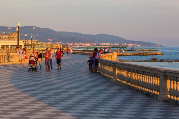 Terrazza Mascagni Livorno, İtalya 'da — Stok fotoğraf