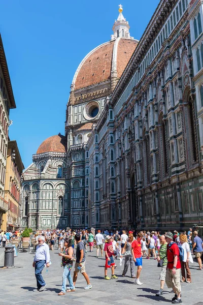 Cathedrale di Santa Maria del Fiore em Florença, Itália — Fotografia de Stock