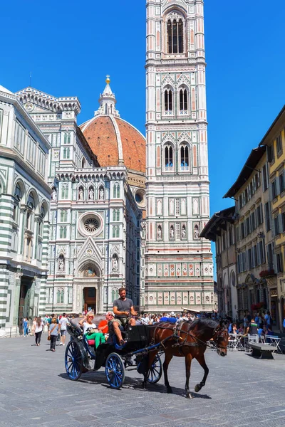 Cathedrale di Santa Maria del Fiore em Florença, Itália — Fotografia de Stock