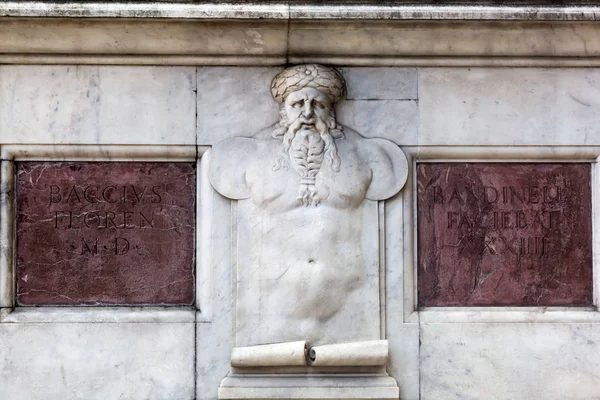 Relief at the Loggia dei Lanzi, Florence, Italy — Stock Photo, Image