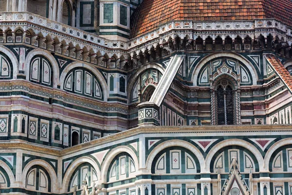 Detail der Kathedrale von Florenz, Florenz, Italien — Stockfoto