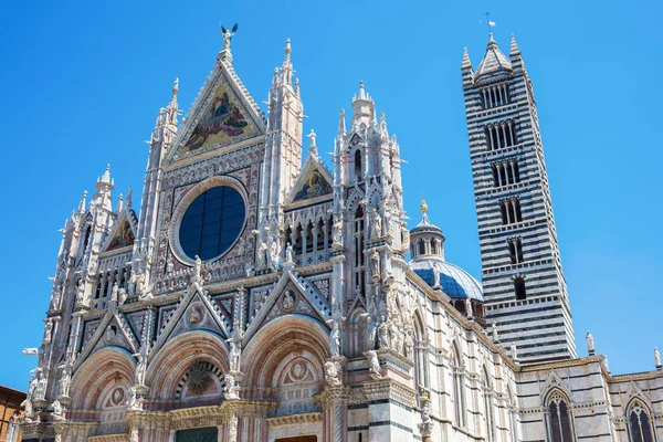 Kathedraal van Siena in siena, Italië — Stockfoto