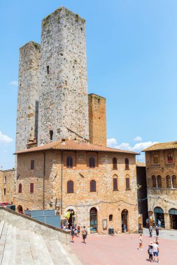Şehir Merkezi, San Gimignano, İtalya
