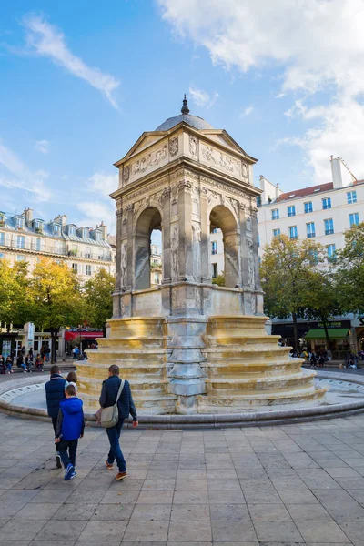 Fontaine des Innocents di Paris, Perancis — Stok Foto