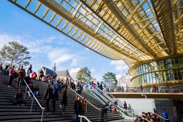 Forum Les Halles Párizsban, Franciaországban — Stock Fotó