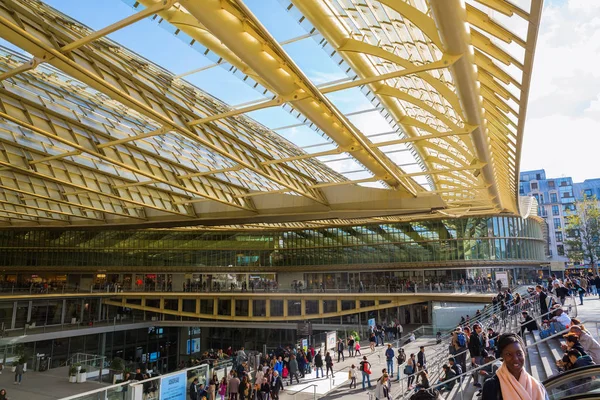 Forum Les Halles in Paris, Γαλλία — Φωτογραφία Αρχείου