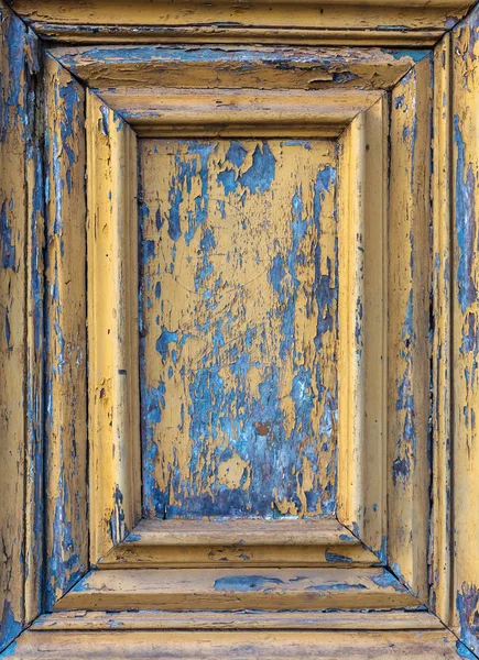 Egy régi ajtó keretes részlete — Stock Fotó