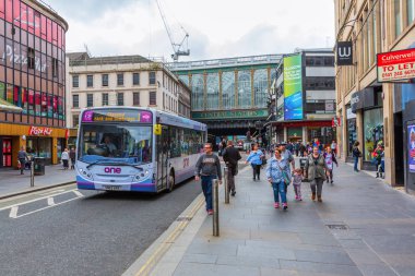 Glasgow, İskoçya, İngiltere'de Merkez İstasyonu