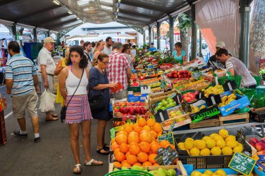 Cannes, French Riviera, Fransa Provencal pazarı