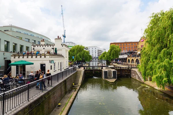 Camden Lock i Camden Town, London, Uk — Stockfoto
