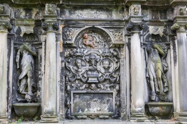Greyfriars Kirkyard Edinburgh, İskoçya, İngiltere'de
