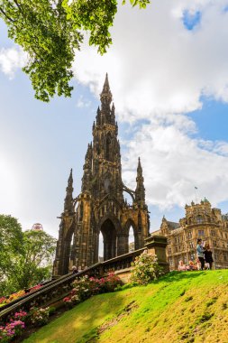 Scott anıt Edinburgh, İngiltere