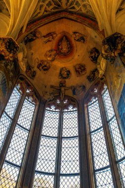 iç görünüm Musée national du Moyen yaş Paris, Fransa'da