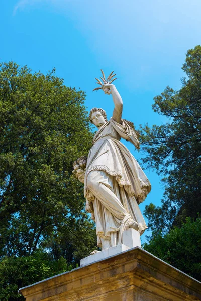 Skulptur i Boboli-trädgården i Florens, Toscana, Italien — Stockfoto