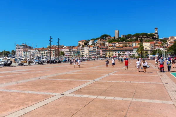 Porto de Cannes, Riviera Francesa, França — Fotografia de Stock