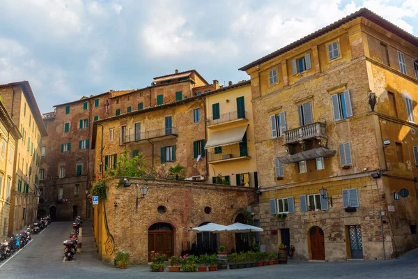 Architektur in siena, toskana, italien — Stockfoto