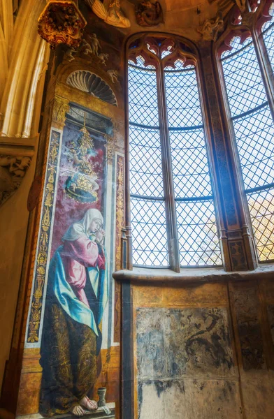 Внутренний вид Национального музея эпохи дю Мойен в Париже, Франция — стоковое фото
