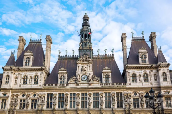 Hotel de ville w Paryż, Francja — Zdjęcie stockowe