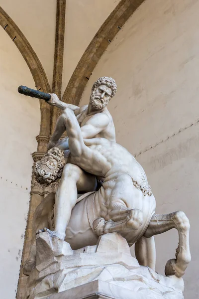 Sculptures in Florence, Tuscany, Italy — Stock Photo, Image