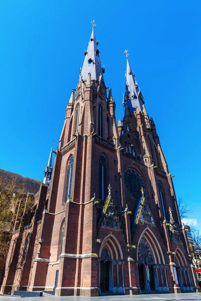 Sint-Catharinakerk σε Αιντχόφεν, Ολλανδία — Φωτογραφία Αρχείου