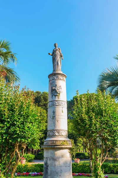 Историческая колонна в Ливорно, Италия — стоковое фото