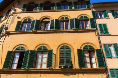 Floransa'da bir eski bina cephe