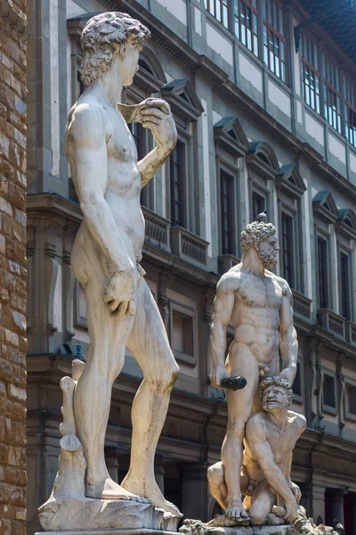 フィレンツェ、イタリアのダビデ像 — ストック写真