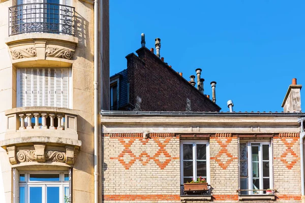 法国巴黎的旧建筑 — 图库照片
