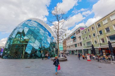 Eindhoven, Hollanda'nın şehirdeki modern mimari