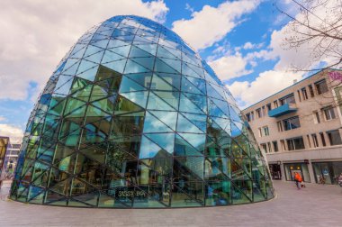 Eindhoven, Hollanda'nın şehirdeki modern mimari