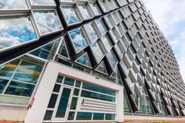 Eindhoven, Hollanda içinde bina konut modern. İle yaklaşık 225.000 nüfusu 5 en büyük belediye Hollanda ve Kuzey Brabant en büyüğü olduğunu