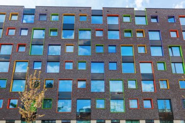 Eindhoven, Hollanda içinde bina konut modern. İle yaklaşık 225.000 nüfusu 5 en büyük belediye Hollanda ve Kuzey Brabant en büyüğü olduğunu