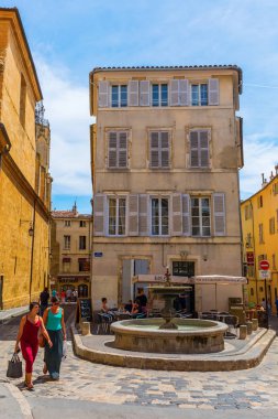 yol Aix-en-Provence, Fransa'nın eski şehir