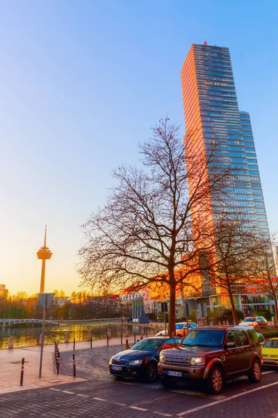 Torre de Colonia en Mediapark en Colonia, Alemania — Foto de Stock