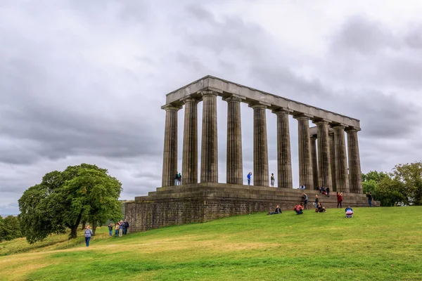 Monumento nazionale della Scozia a Edimburgo — Foto Stock