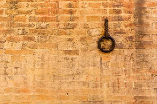 Textura de fundo de uma parede em Siena — Fotografia de Stock