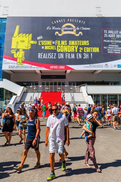 Palais des Festivals et des Congres en Cannes — Foto de Stock