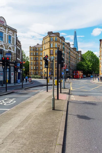 Street view in Southwark, London — Stock Photo, Image