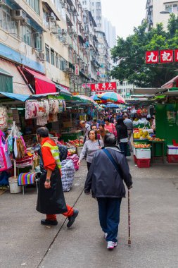Pazar street, Kowloon, Hong Kong