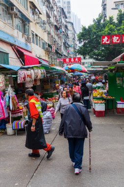 Pazar street, Kowloon, Hong Kong