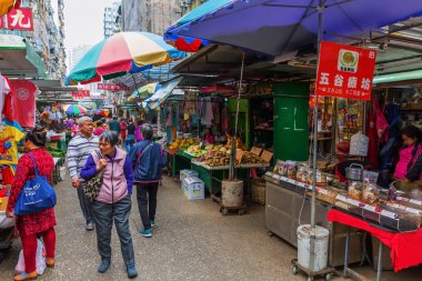 Pazar street, Kowloon, Hong Kong