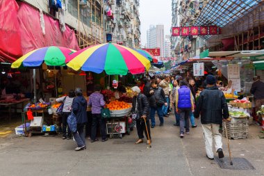 Pazar street, Kowloon, Hong Kong