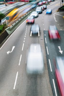 Şehir trafiğinde Hareket Bulanıklığı
