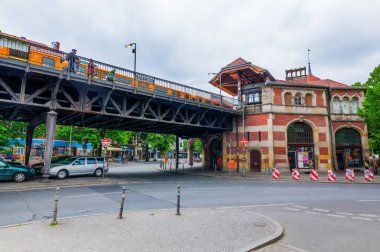 Almanya, Berlin 'deki U-Bahn istasyonu Schlesisches Tor